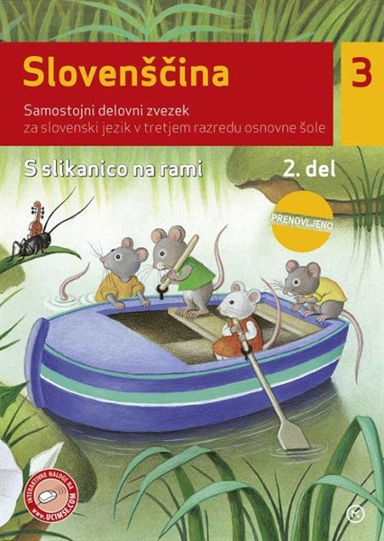 S SLIKANICO NA RAMI 3, DELOVNI ZVEZEK ZA JEZIK, 2. DEL