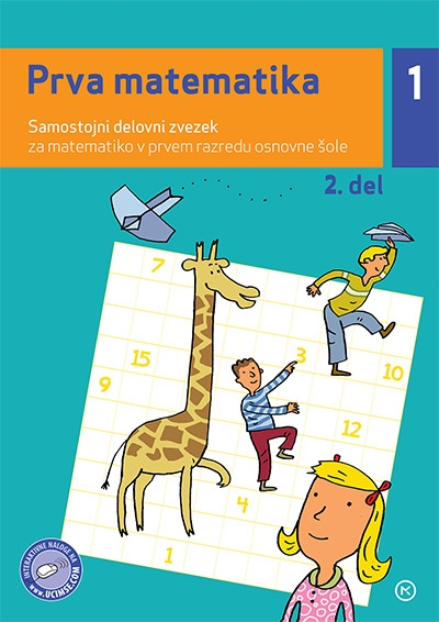 PRVA MATEMATIKA, SAMOSTOJNI DELOVNI ZVEZEK, 2. DEL
