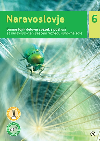 NARAVOSLOVJE 6, SAMOSTOJNI DELOVNI ZVEZEK S POSKUSI