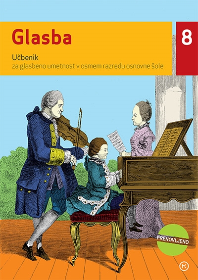 GLASBA 8, UČBENIK S CD-jem