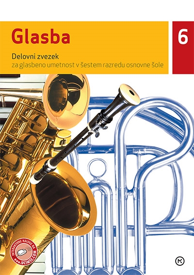 GLASBA 6, DELOVNI ZVEZEK S CD-jem