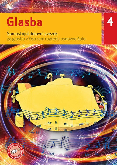 GLASBA 4, DELOVNI ZVEZEK BREZ CD-ja