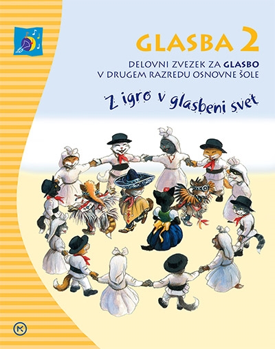 GLASBA 2, DELOVNI ZVEZEK S CD-jem (do razprodaje)