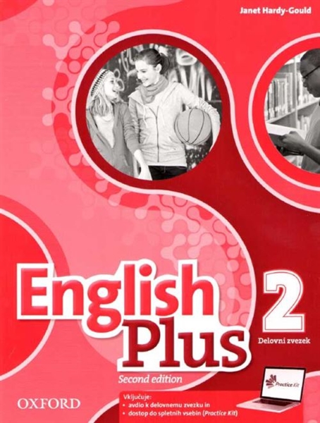 ENGLISH PLUS 2 , DELOVNI ZVEZEK + PRACTICE KIT (SL) 2. IZDAJA