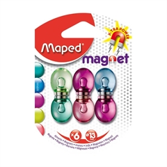 Magneti Maped Fancy, fi-13 mm, 6 kosov
