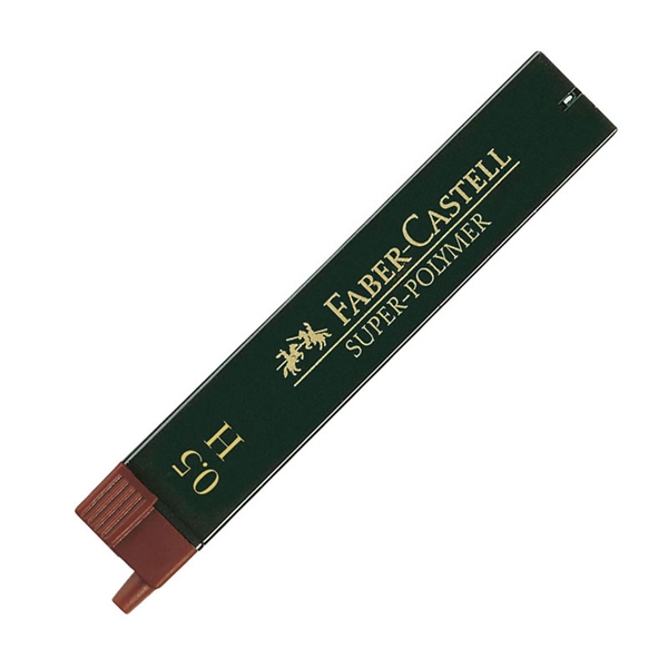Mine za tehnični svinčnik Faber-Castell, H, 0.5 mm, 12 kosov