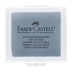 Radirka Faber-Castell, gnetilna, siva, 1 kos