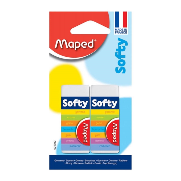 Radirka Maped Softy, 2 kosa