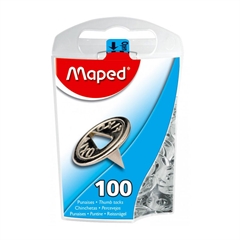 Risalni žebljički Maped, kovinski, 100 kosov