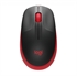 Miška Logitech M190, brezžična, rdeča