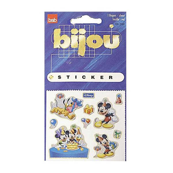 Nalepke Bijou Prismatic Disney