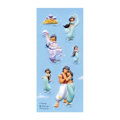 Nalepke Disney Aladin, 3D