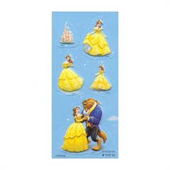 Nalepke Disney Beauty and the Beast, 3D