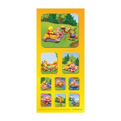 Nalepke Disney Winnie the Pooh S1, 3D