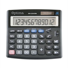 Namizni kalkulator Optima SW-2242DMA