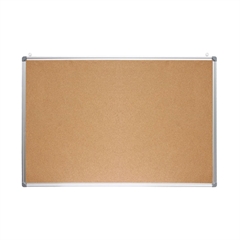 Tabla iz plute Optima, 90 x 60 cm, aluminij