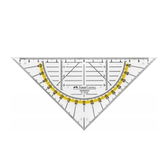 Geotrikotnik Faber-Castell, 14 cm