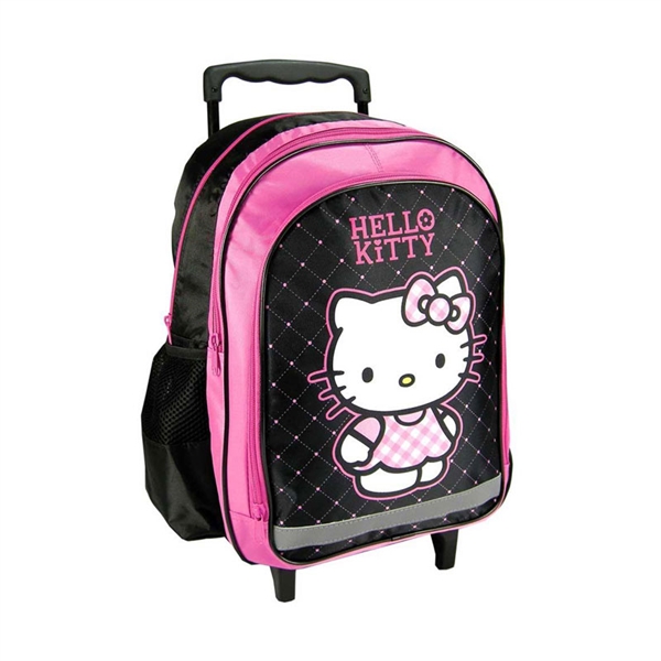 Šolski nahrbtnik na kolesih Trolley Hello Kitty 1