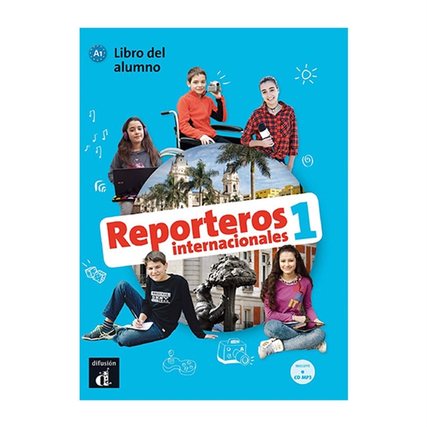 REPORTEROS INTERNACIONALES 1, UČBENIK S CD-jem