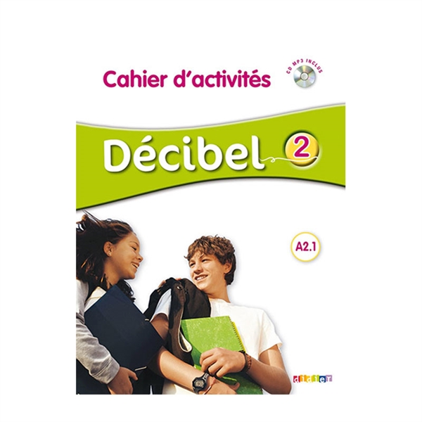 DECIBEL 2 A2.1, DELOVNI ZVEZEK + CD MP3