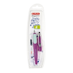 Nalivno pero Herlitz My pen, za levičarje, Purple-mint