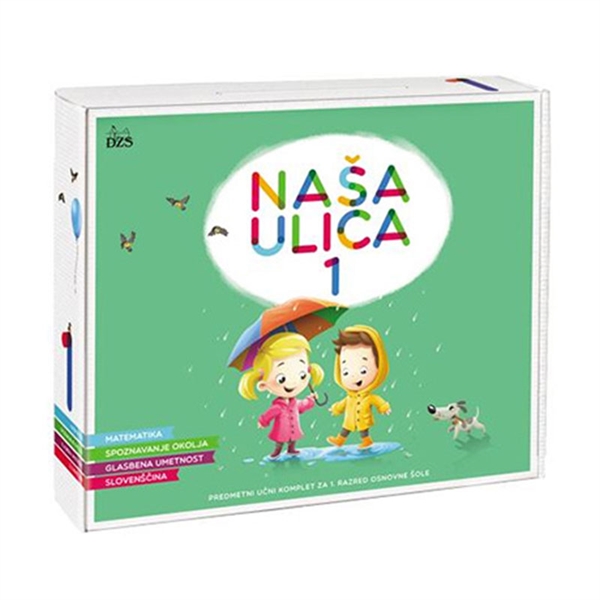 NAŠA ULICA - MILA 1, PREDMETNI UČNI KOMPLET