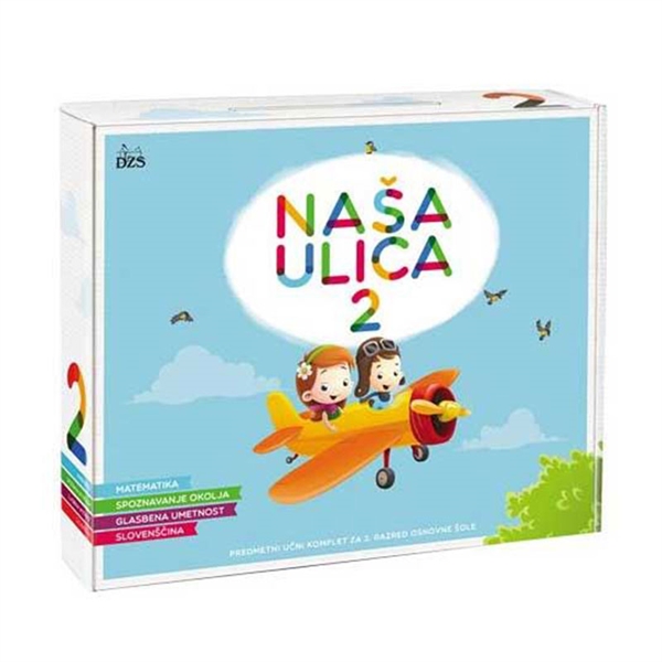 NAŠA ULICA MILA 2, PREDMETNI UČNI KOMPLET