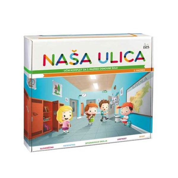 NAŠA ULICA - MILA 3, PREDMETNI UČNI KOMPLET