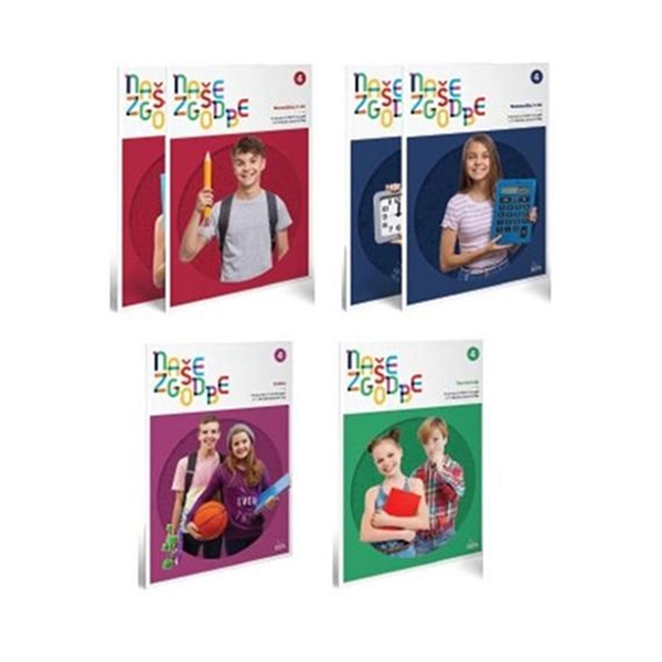 NAŠE ZGODBE - MILA 4, PREDMETNI UČNI KOMPLET