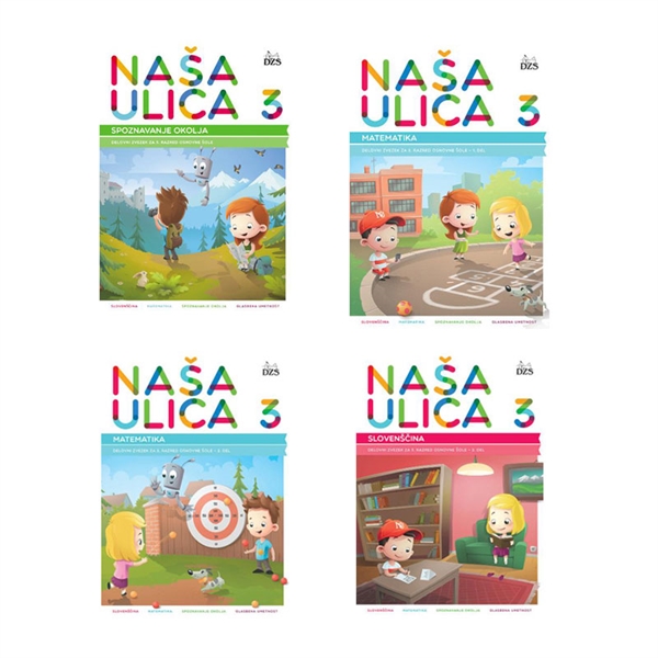 NAŠA ULICA - BRIN 3 , PREDMETNI MINI KOMPLET