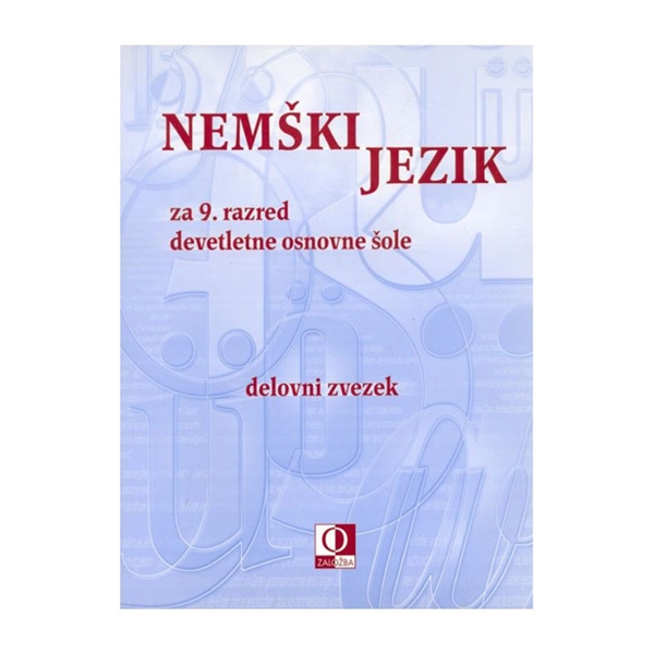 NEMŠKI JEZIK 9, DELOVNI ZVEZEK