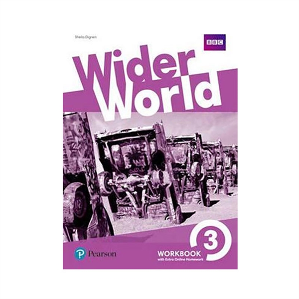 WIDER WORLD 3, DELOVNI ZVEZEK + ONLINE HOMEWORK PACK