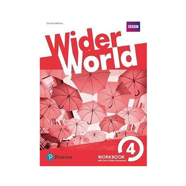 WIDER WORLD 4, DELOVNI ZVEZEK + ONLINE HOMEWORK PACK