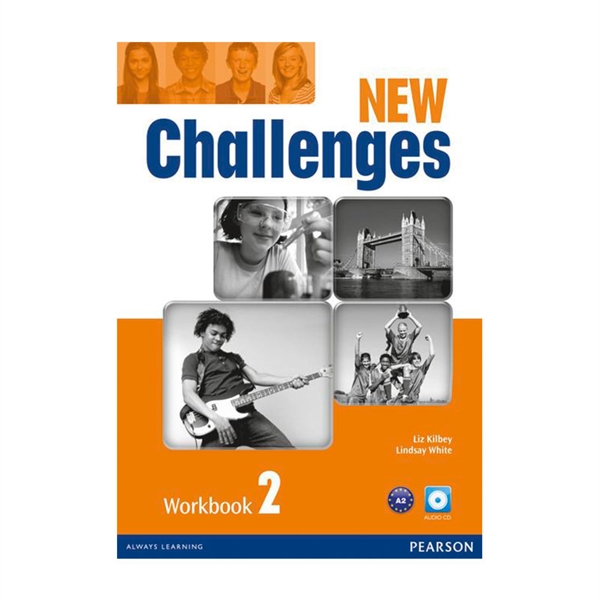 NEW CHALLENGES 2, DELOVNI ZVEZEK S CD-jem