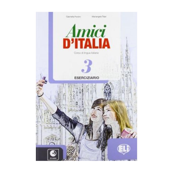 AMICI D ITALIA 3, DELOVNI ZVEZEK S CD-jem