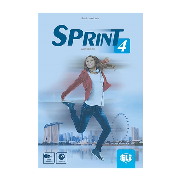 SPRINT 4, DELOVNI ZVEZEK + CD