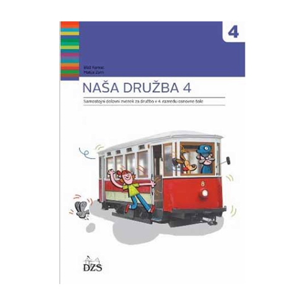 NAŠA DRUŽBA 4, SAMOSTOJNI DELOVNI ZVEZEK + KODA