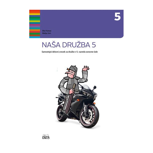NAŠA DRUŽBA 5, SAMOSTOJNI DELOVNI ZVEZEK + KODA