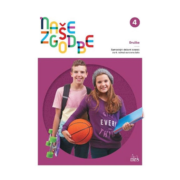 NAŠE ZGODBE 4, SAMOSTOJNI DELOVNI ZVEZEK Z E-GRADIVOM