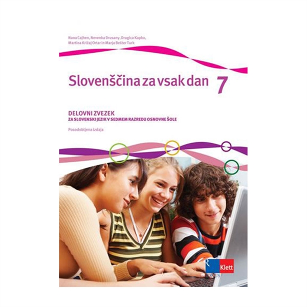 SLOVENŠČINA ZA VSAK DAN 7, DELOVNI ZVEZEK
