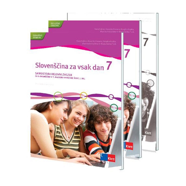 SLOVENŠČINA ZA VSAK DAN 7, SAMOSTOJNI DEL. ZVEZEK