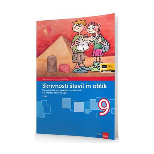 SKRIVNOSTI ŠTEVIL IN OBLIK 9, SAM. DEL. ZVEZEK V PETIH DELIH