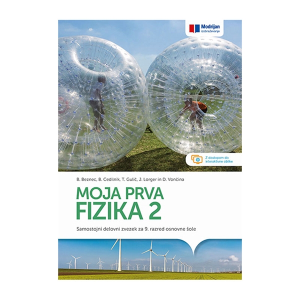 MOJA PRVA FIZIKA 2, SAMOSTOJNI DELOVNI ZVEZEK + KODA