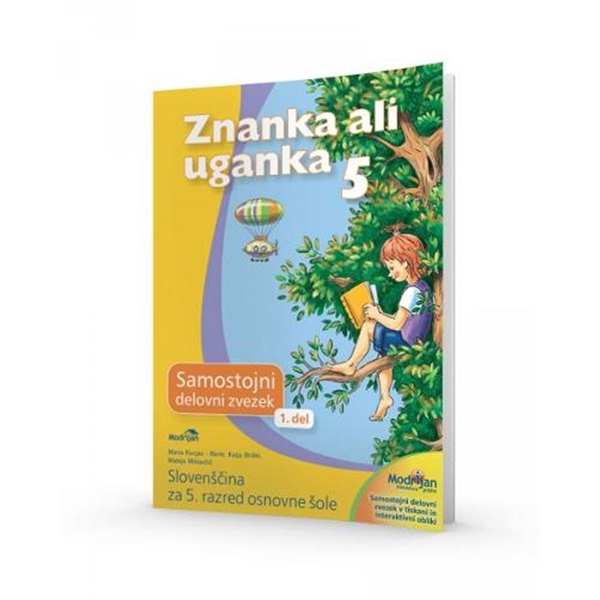 ZNANKA ALI UGANKA 5, SAMOSTOJNI DELOVNI ZVEZEK, 1. DEL + KODA