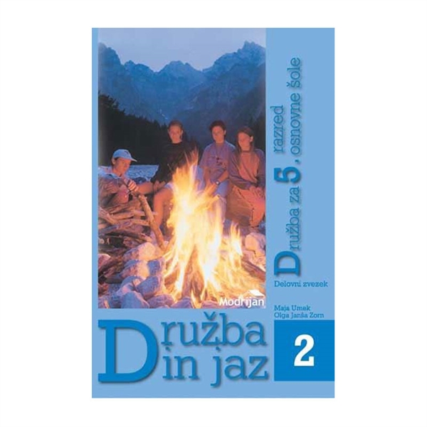 DRUŽBA IN JAZ 2, DELOVNI ZVEZEK  + KODA