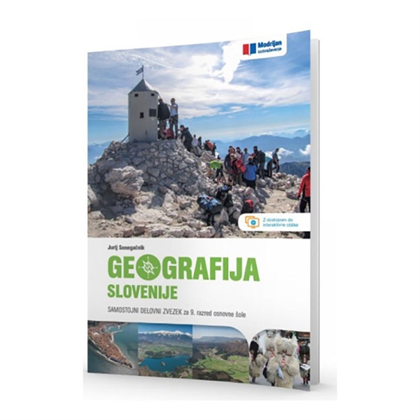 GEOGRAFIJA SLOVENIJE, SAMOSTOJNI DELOVNI ZVEZEK + KODA