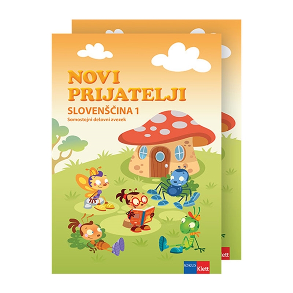 LILI IN BINE: NOVI PRIJATELJI 1, SDZ ZA SLOVENŠČINO + KODA
