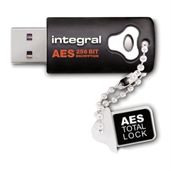 USB ključ Integral Crypto FIPS 140-2, 16 GB