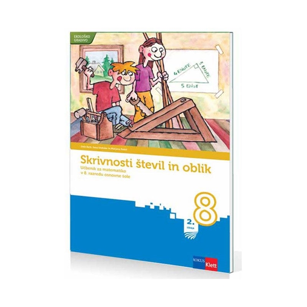 SKRIVNOSTI ŠTEVIL IN OBLIK 8, UČBENIK