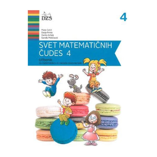 SVET MATEMATIČNIH ČUDES 4, UČBENIK